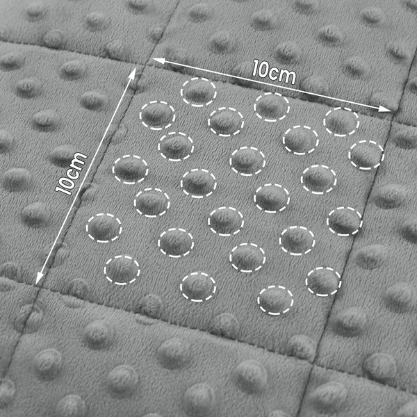 Weighted Blanket for Kids Teenagers Double Sided Heavy Blanket Reduce Stress Relaxation Therapeutic Sleeping Blanket