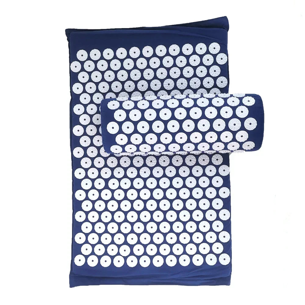 Ensemble De Coussin Et Oreiller D'Acupression, Masseur, Yoga, Dos, Corps, Pointes, Polymères D'Acupuncture
