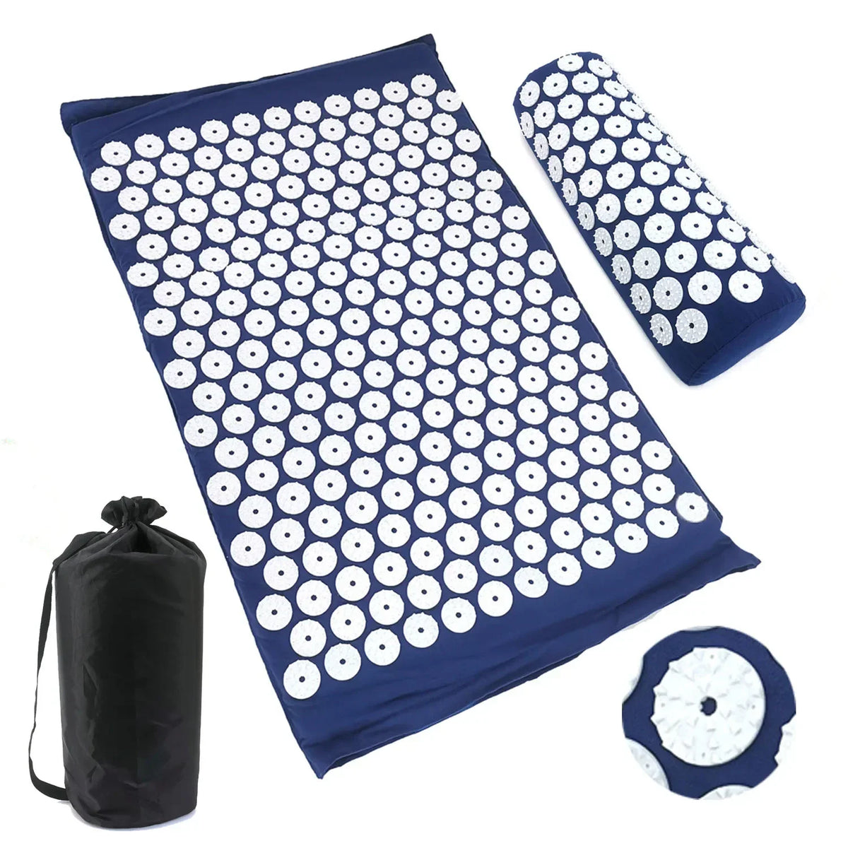 Ensemble De Coussin Et Oreiller D'Acupression, Masseur, Yoga, Dos, Corps, Pointes, Polymères D'Acupuncture