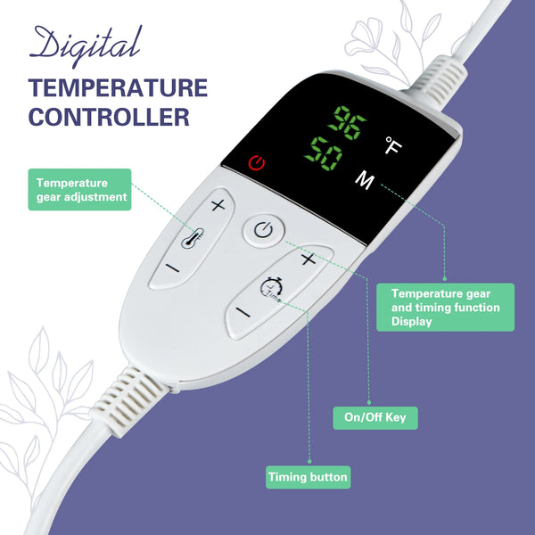 Ensemble De Massage En Pierre Chaude Avec Réglage De La Température-Ensemble De Massage En Pierre Chaude Avec Chauffage, Outil De Massage Spa Professionnel-Pour Le Cou,