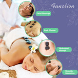 Ensemble De Massage En Pierre Chaude Avec Réglage De La Température-Ensemble De Massage En Pierre Chaude Avec Chauffage, Outil De Massage Spa Professionnel-Pour Le Cou,