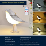 Créatif Nouveau Led Pie Voiture Lumières Décoratives Chambre Chevet Oiseau Veilleuse Atmosphère Lampes Décoratives