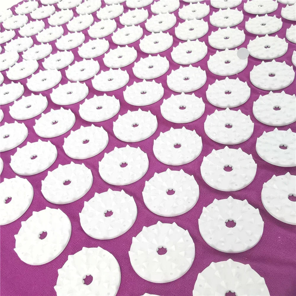 Ensemble De Coussin Et Oreiller D'Acupression, Masseur, Yoga, Dos, Corps, Pointes, Polymères D'Acupuncture