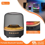 Glaze 5 Caisson De Basses Bluetooth 5.3 Audio Lampe Respiratoire Haut-Parleurs Hi-Fi Acoustique Sans Fil Barre De Son Haut-Parleur Portable Pour Home Cinéma