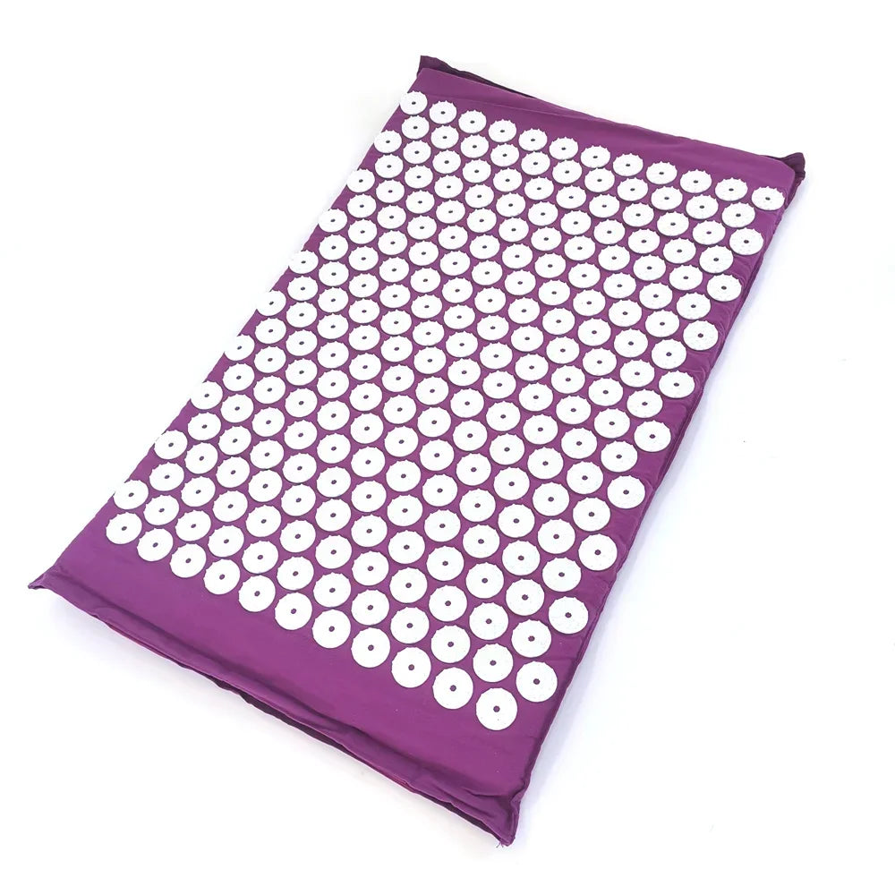 Ensemble De Coussin Et Oreiller D'Acupression, Masseur, Yoga, Dos, Corps, Pointes, Polymères D'Acupuncture
