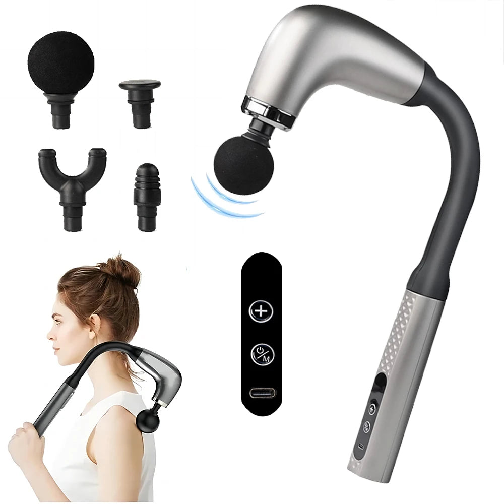 Pistolet À Fascia Intelligent, Masseur Électrique, Marteau De Massage, Pistolet À Fascia Électrique, Marteau Portatif Pour La Maison, Artefact Arrière, Cadeau De Noël, Nouvelle Collection 2025